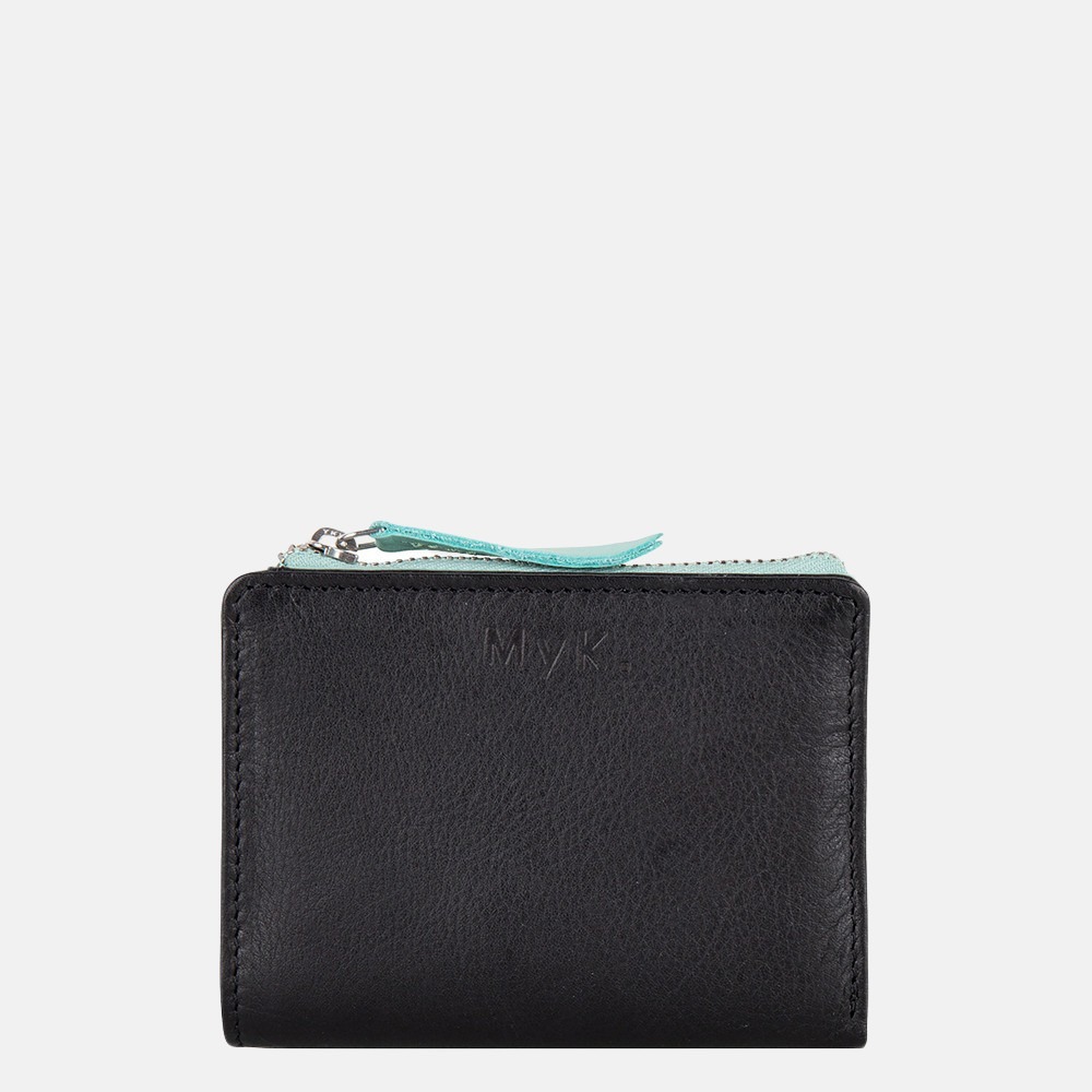 MyK Purse Poppy portemonnee S mint