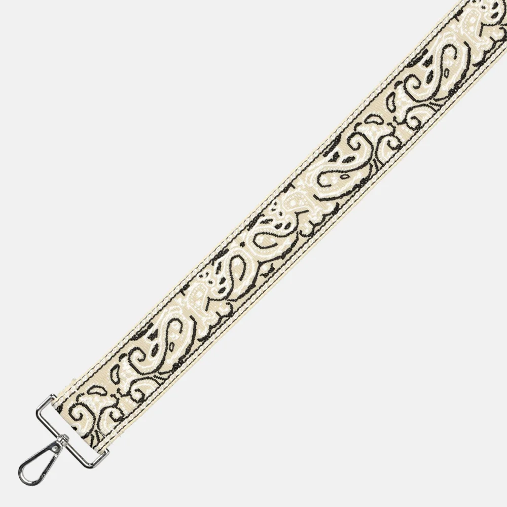 Duifhuizen schouderband paisley beige/wit bij Duifhuizen