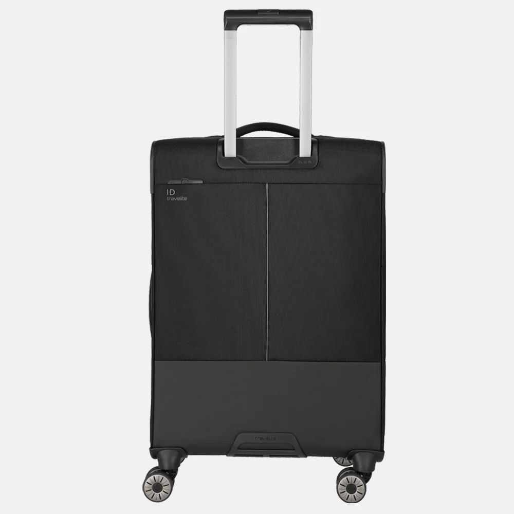 Travelite Crosslite 5.0 reiskoffer M 66 cm black bij Duifhuizen