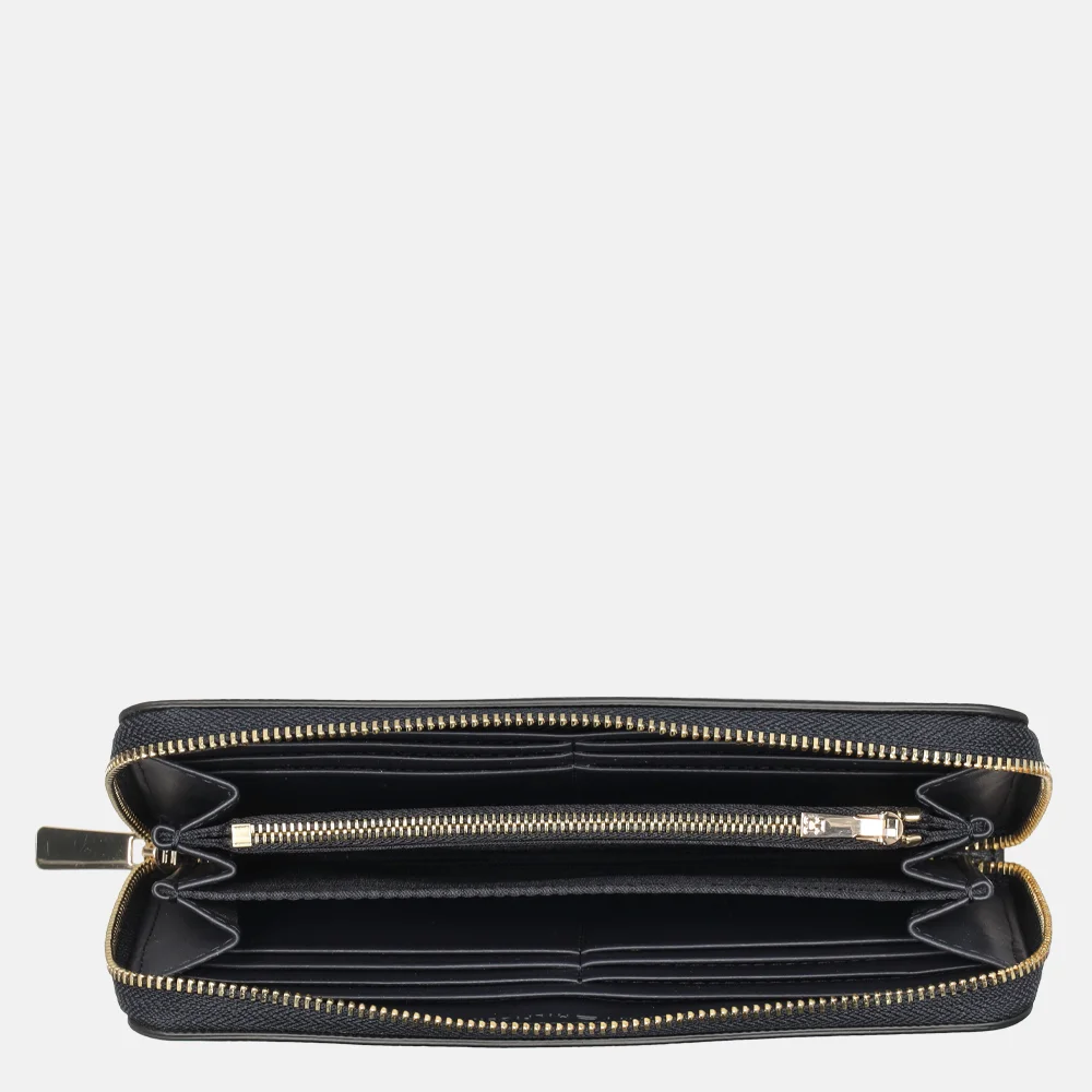 Tommy Hilfiger Flag portemonnee L space blue bij Duifhuizen