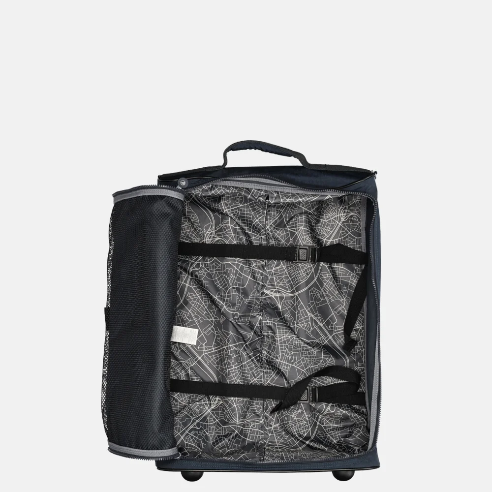 Kipling Teagan reistas 55 cm blue bleu  bij Duifhuizen