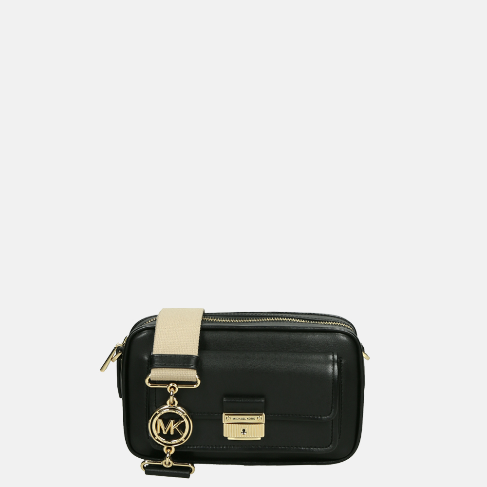 Michael Kors Bradshaw crossbody tas black bij Duifhuizen