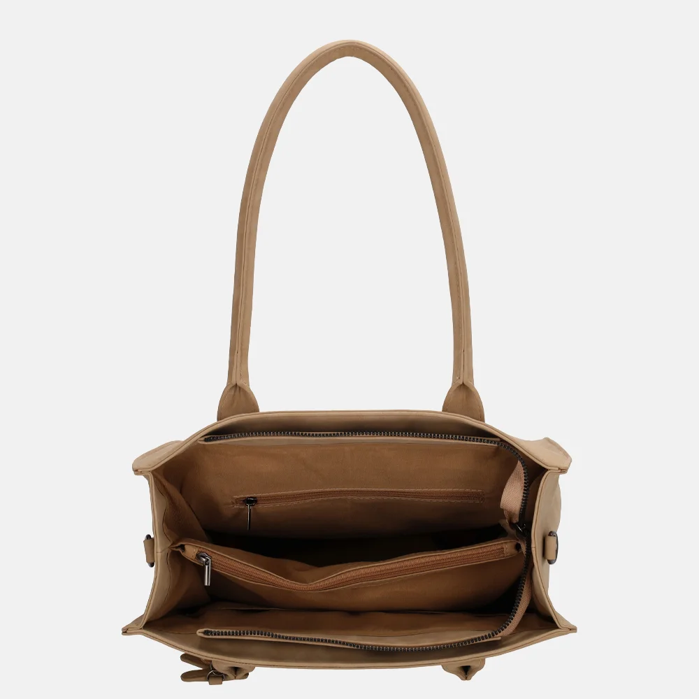 Zebra Trends Rosalyn shopper zand bij Duifhuizen