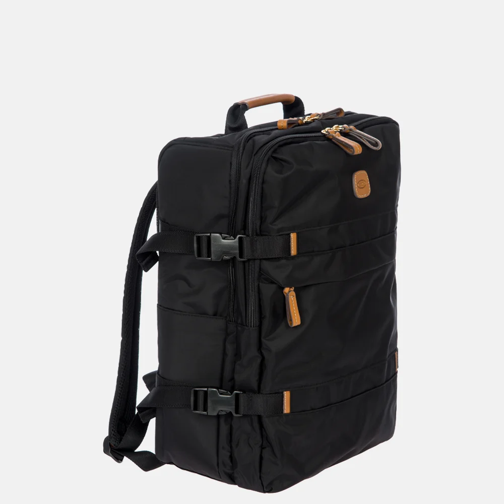 Bric's X travel handbagage rugzak nero bij Duifhuizen