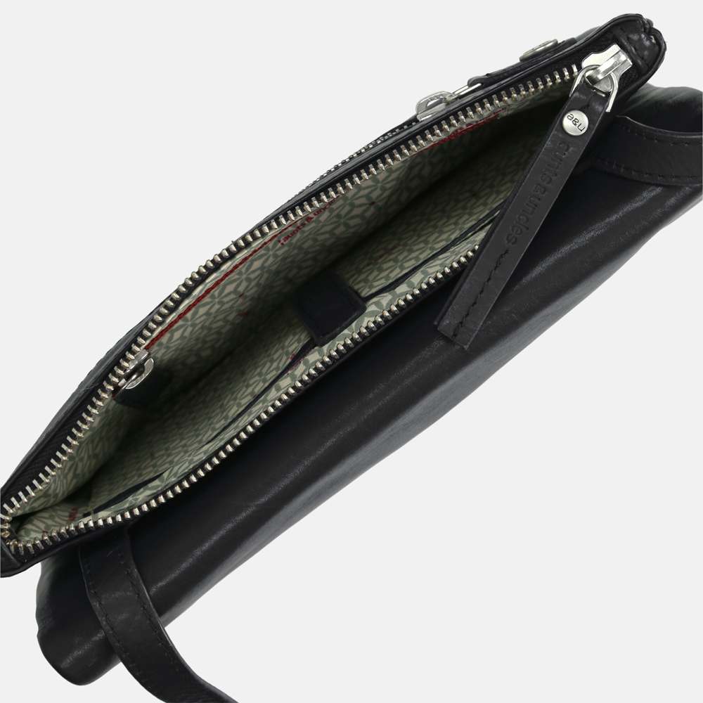 Aunts & Uncles Jamie's Orchard Raspberry crossbody tas black bij Duifhuizen