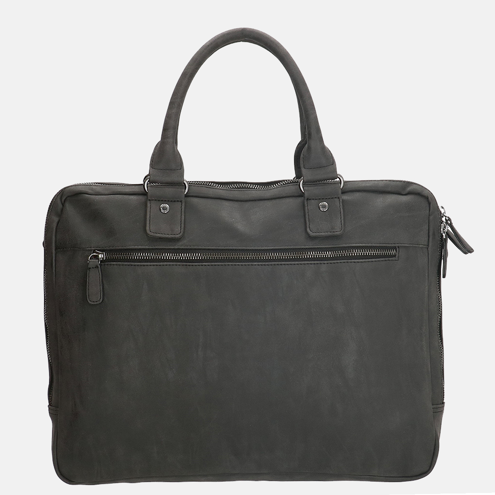 Enrico Benetti Madrid laptoptas 15 inch black bij Duifhuizen