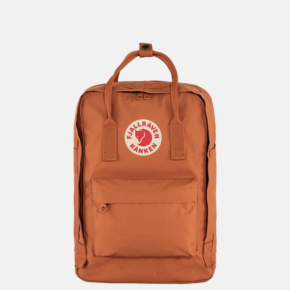 Fjallraven Kanken laptop rugzak 15 inch terracotta brown bij Duifhuizen