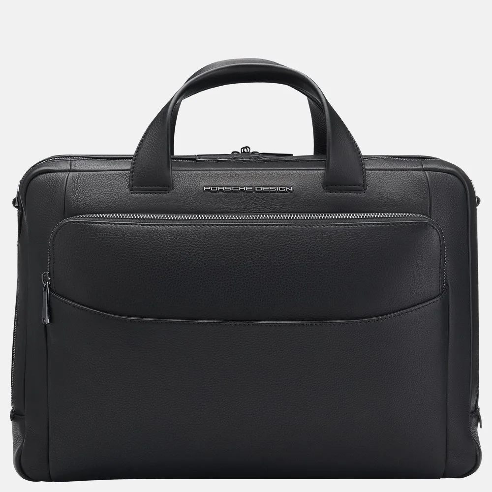 Porsche Design Roadster laptoptas M black bij Duifhuizen
