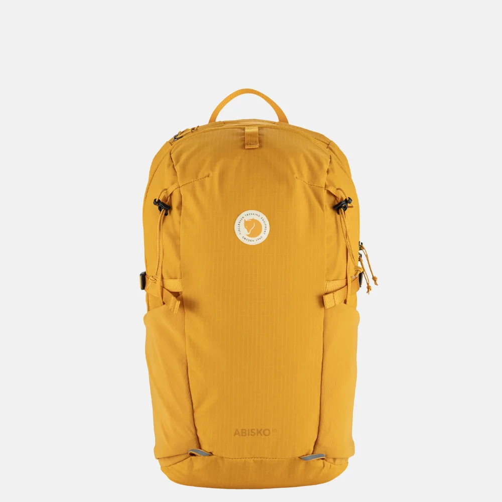 Fjallraven Abisko rugzak mustard yellow bij Duifhuizen