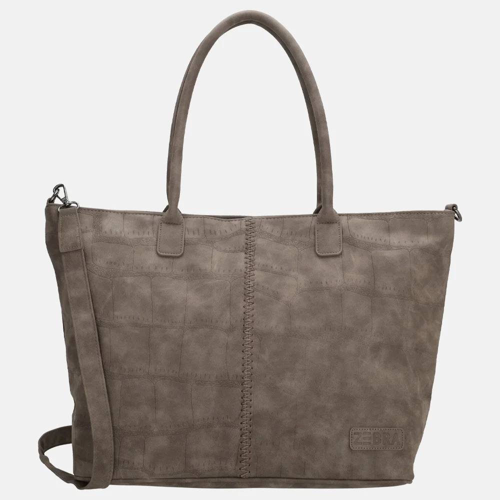 Zebra Trends Mirjam shopper donkerbruin bij Duifhuizen