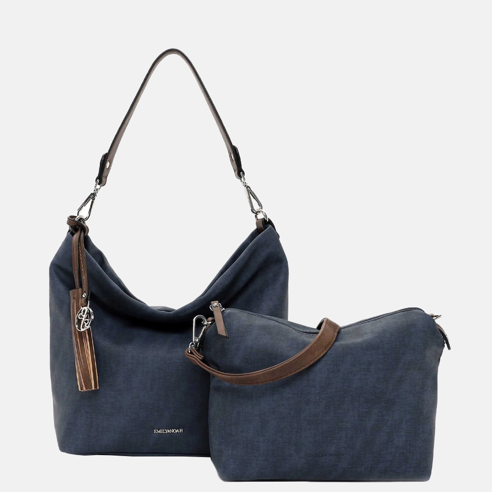 Emily & Noah Elke buideltas  blue/taupe bij Duifhuizen