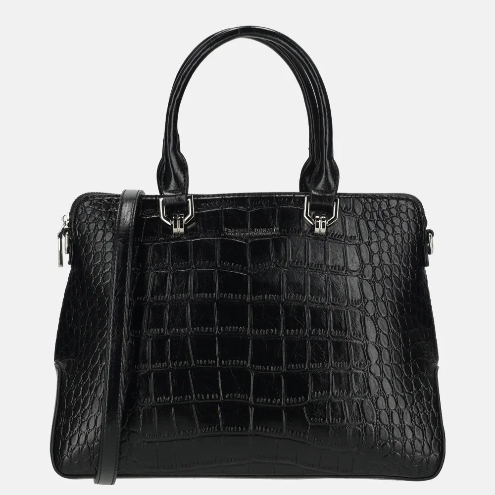 Daniele Donati Croco handtas M black