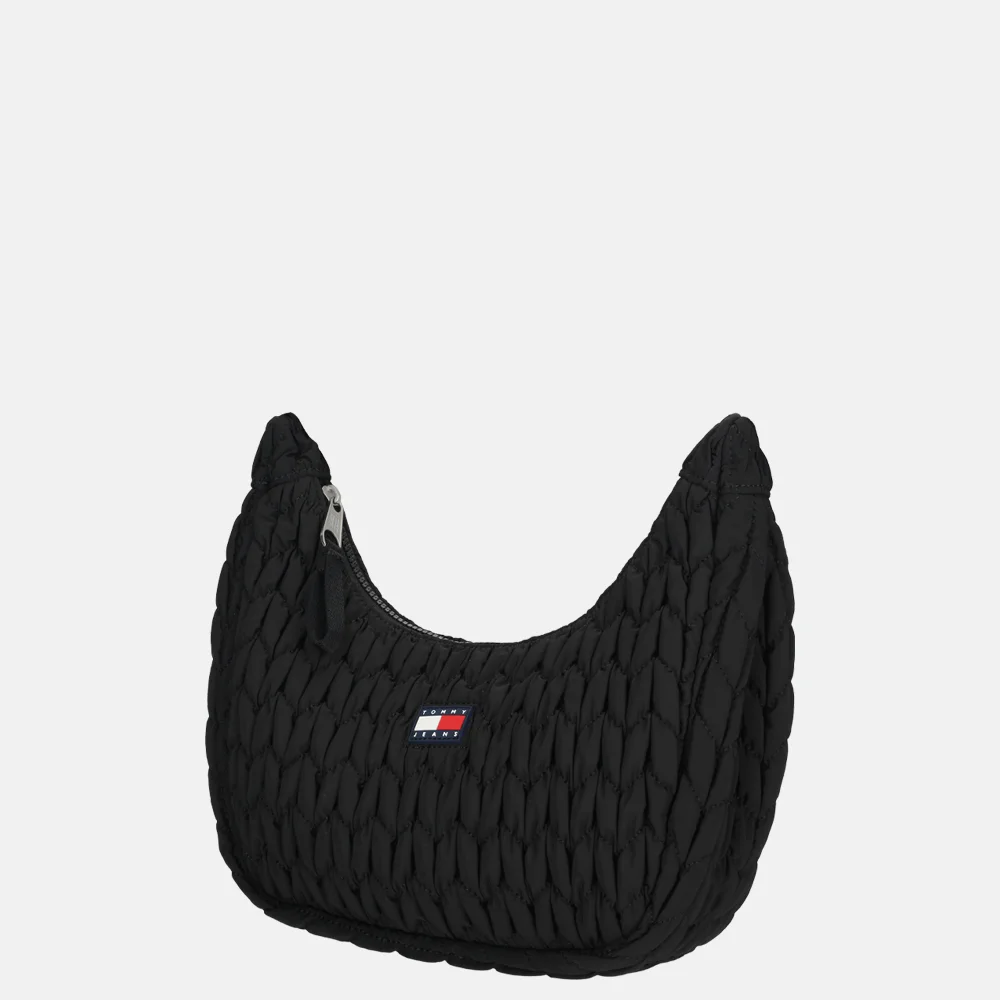Tommy Hilfiger Urban guilted schoudertas black bij Duifhuizen