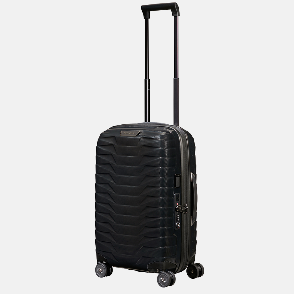 Samsonite Proxis expandable handbagage koffer 55 cm black bij Duifhuizen