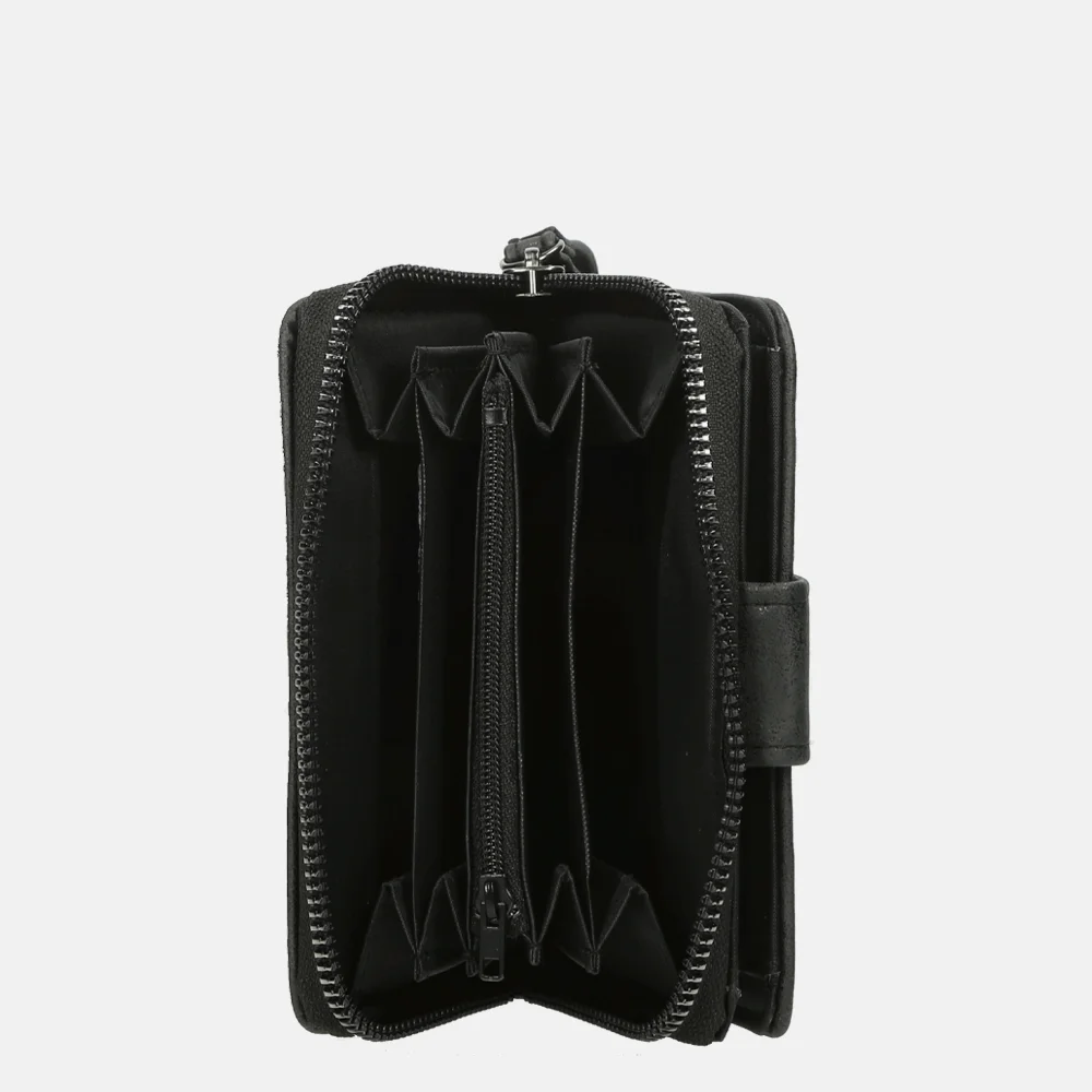 Enrico Benetti Zoë portemonnee S zwart bij Duifhuizen