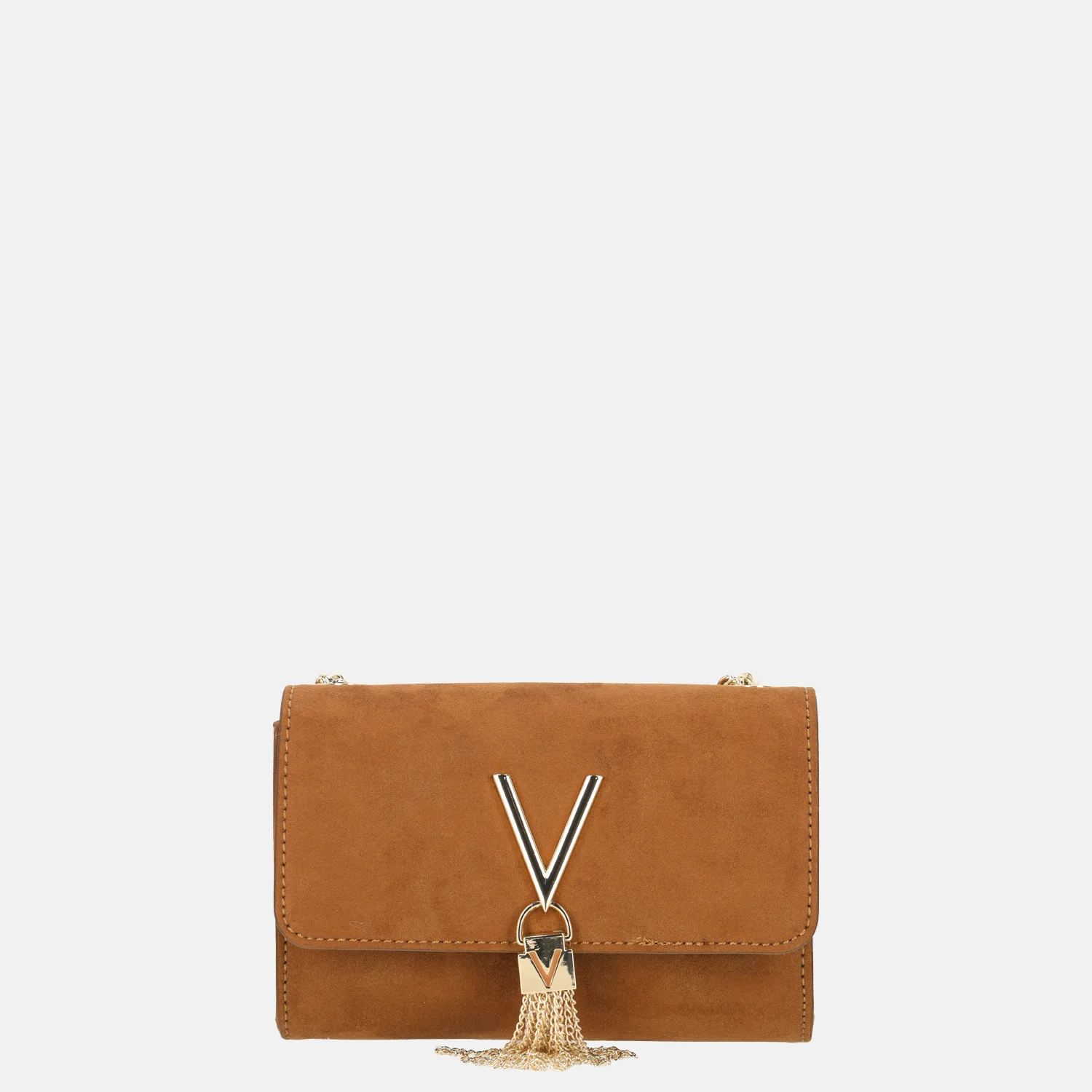 Valentino Bags Divina Winter crossbody tas cuoio bij Duifhuizen