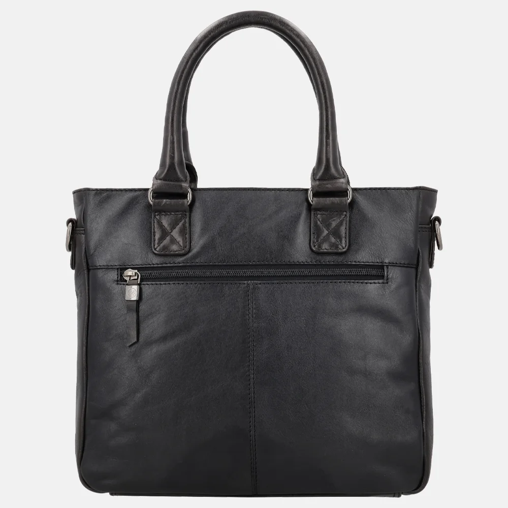 Hide & Stitches Porto handtas black bij Duifhuizen