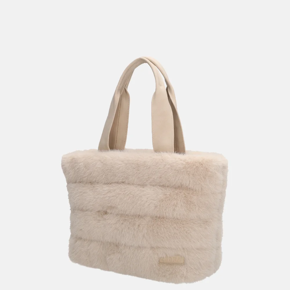 Zebra Trends Emma handtas S creme bij Duifhuizen