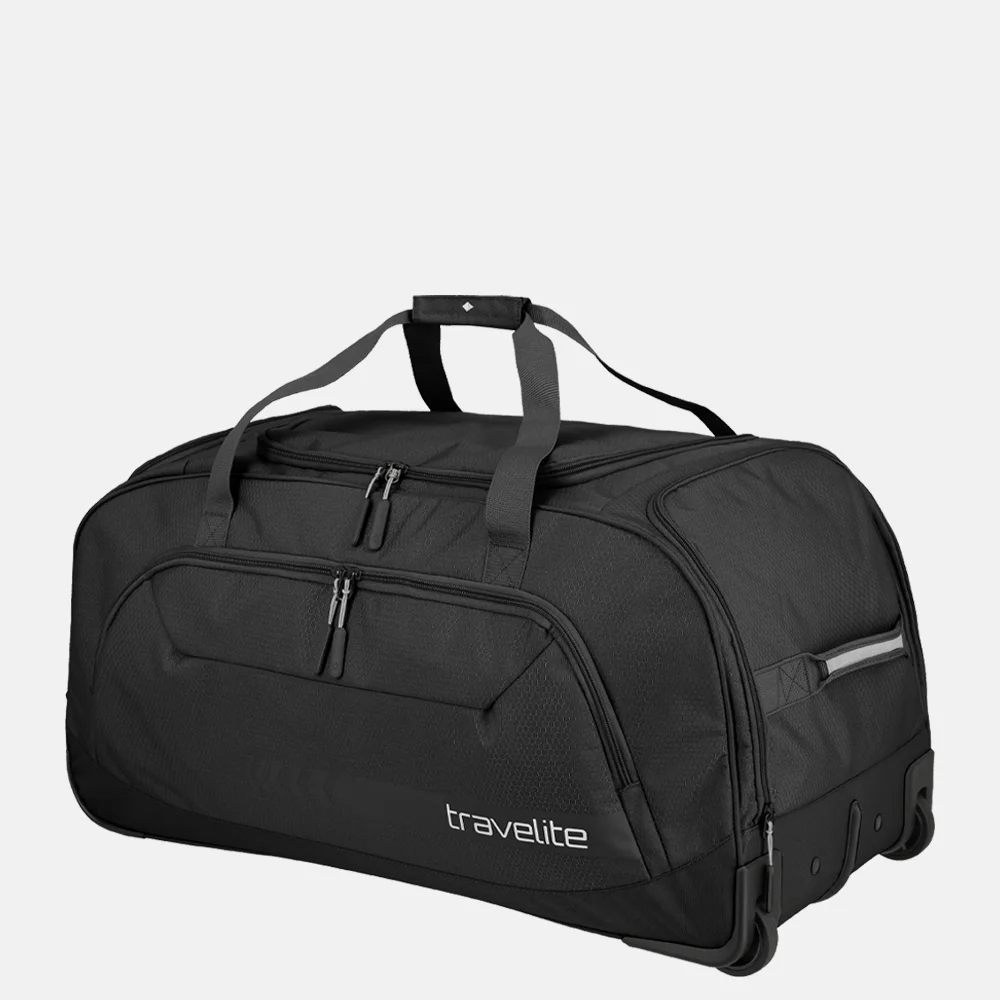 travelite Reistas weekends, kick off, lichte handbagage, reistas voor vakantie en sport, zwembad, ziekenverblijf, 50 cm, 45 liter, zwart, Reisetasche 50 cm, reistas 50cm travelite Reistas weekends, kick off, lichte handbagage, reistas voor vakantie en sport, zwembad, ziekenverblijf, 50 cm, 45 liter, zwart, Reisetasche 50 cm, reistas 50cm