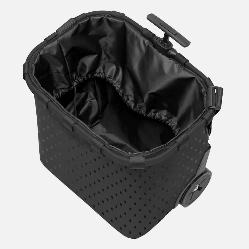 Reisenthel Carrycruiser boodschappentrolley glossy dots black bij Duifhuizen