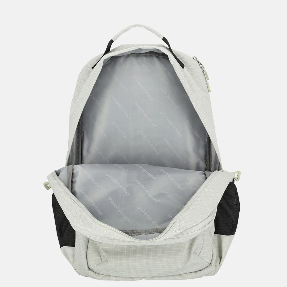 Enrico Benetti Luzern rugzak 17 inch beige bij Duifhuizen