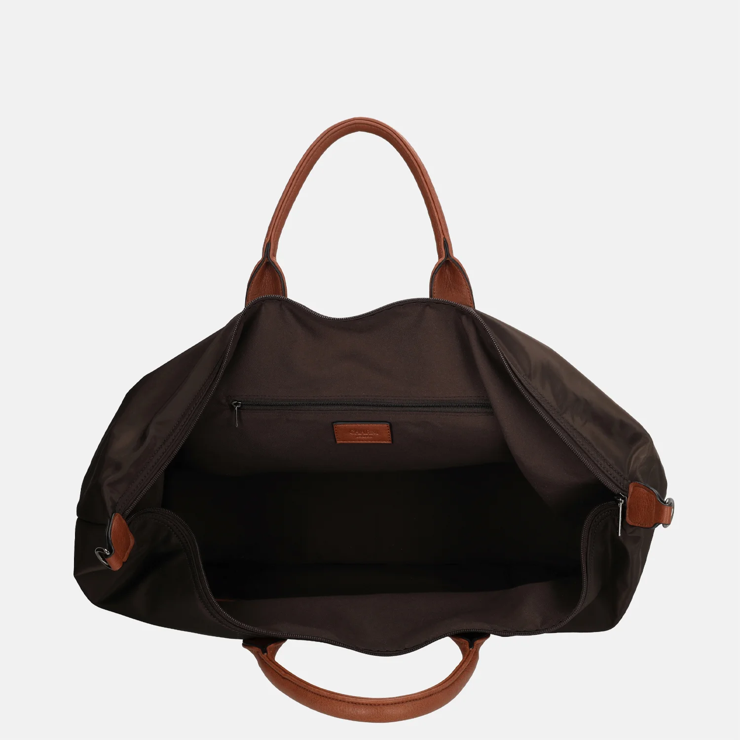 Charm London Buckingham weekendtas donkerbruin bij Duifhuizen