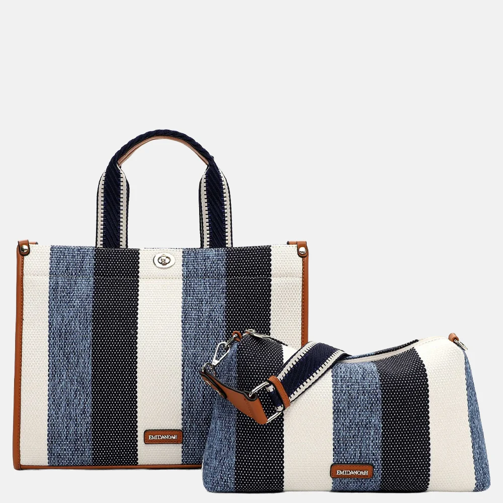Emily & Noah Jasmin handtas L blauw