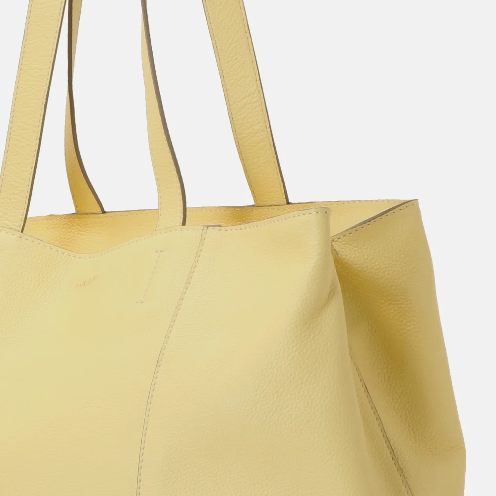 Loulou Essentiels Valerie shopper sorbet yellow bij Duifhuizen