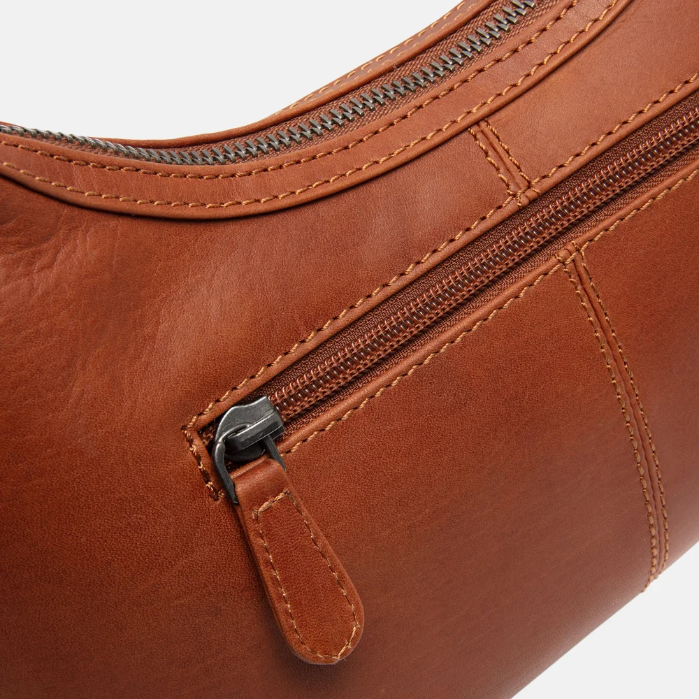 Chesterfield Nancy schoudertas cognac bij Duifhuizen