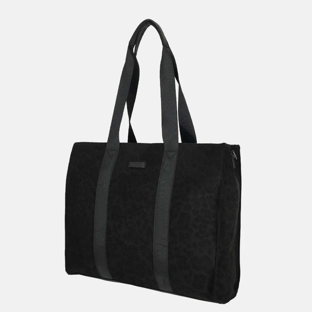 Enrico Benetti Jill shopper 15 inch zwart bij Duifhuizen