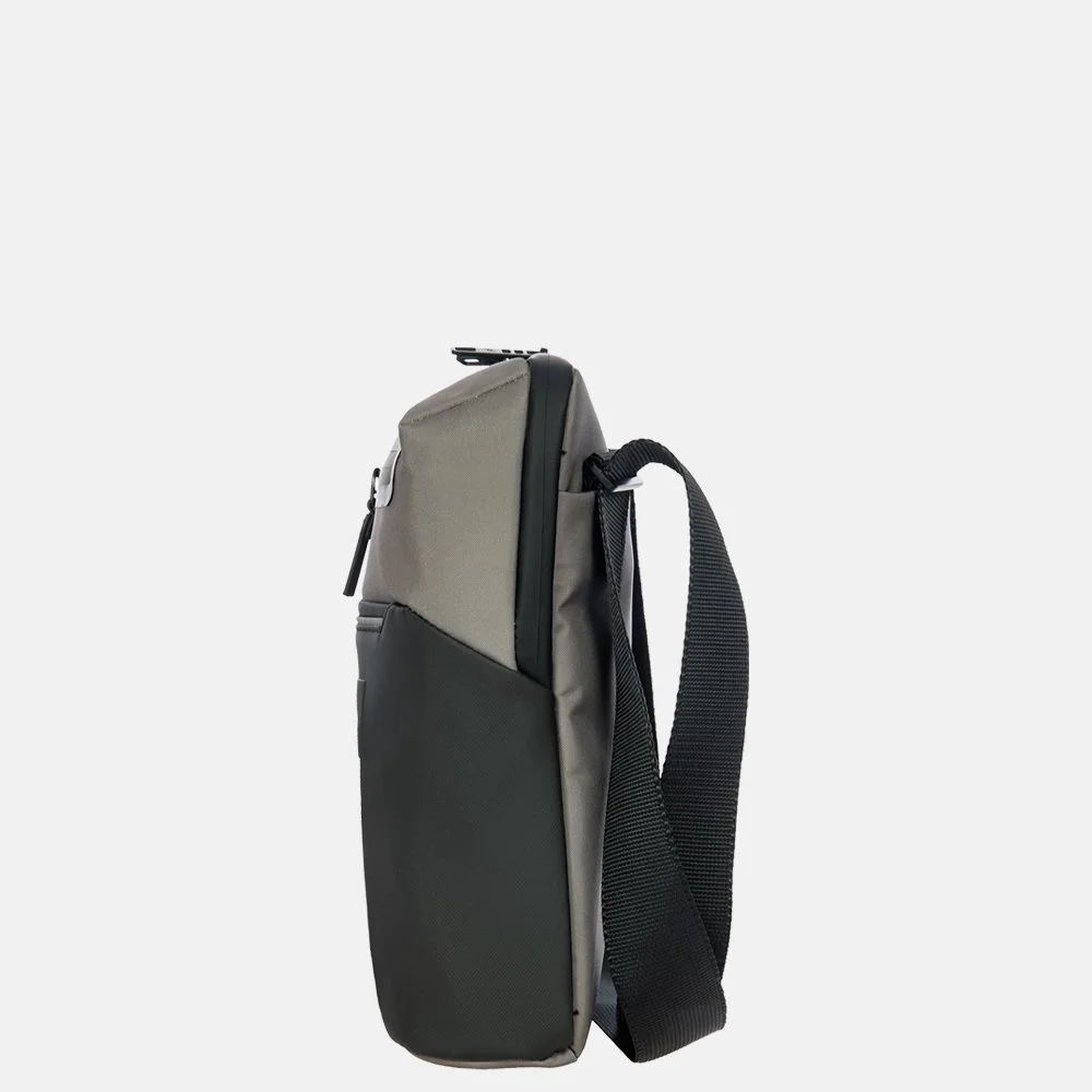 Porsche Design Urban Eco schoudertas S stone grey bij Duifhuizen