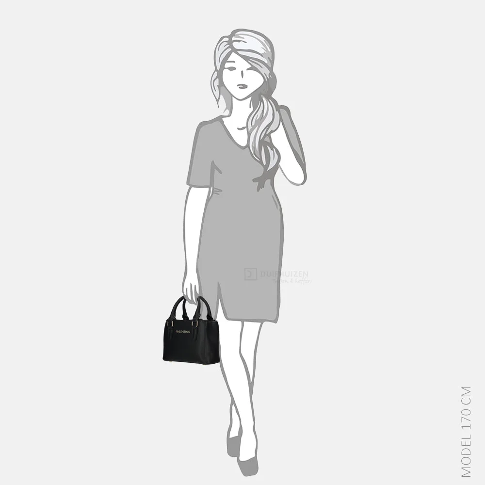 Valentino Bags Zero Re handtas nero bij Duifhuizen