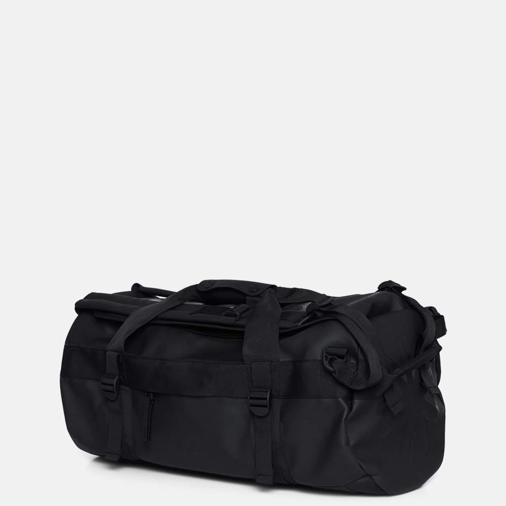 Rains Duffel Bag weekendtas 34 L black bij Duifhuizen