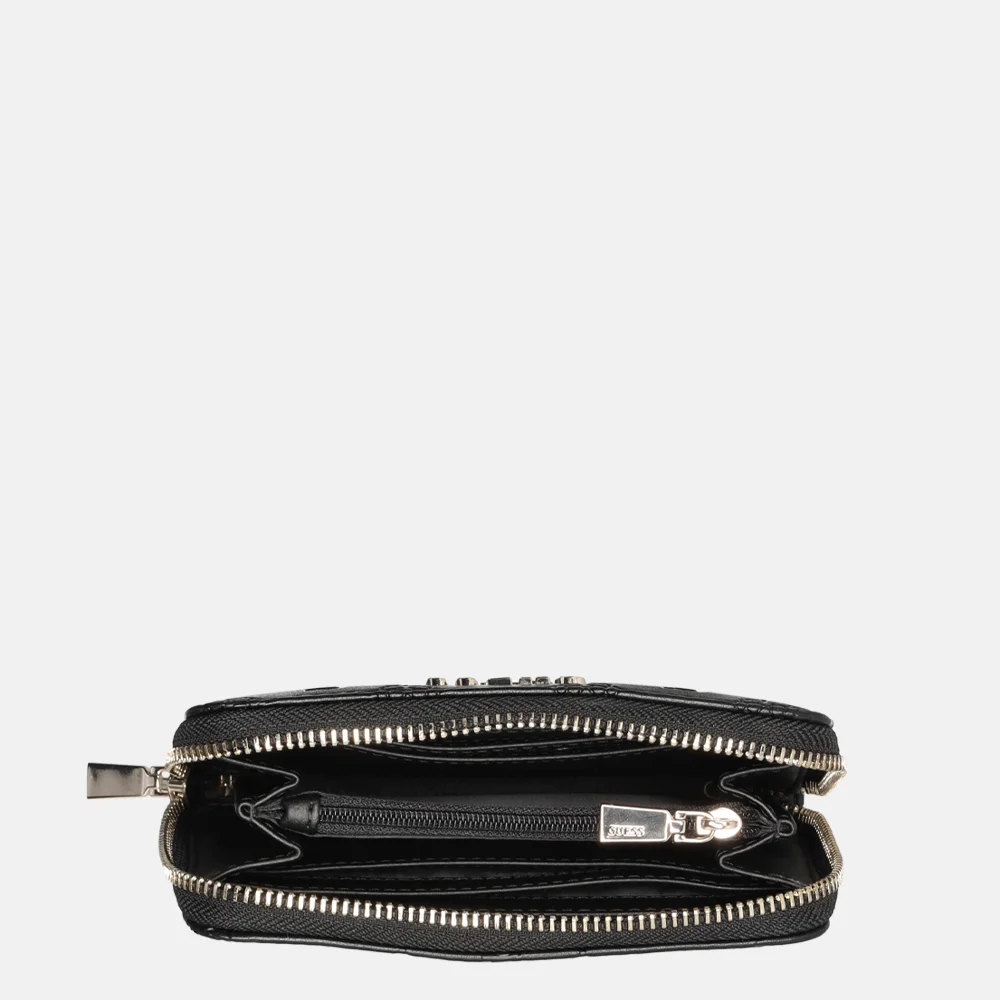 Guess Phoebe portemonnee M black logo bij Duifhuizen
