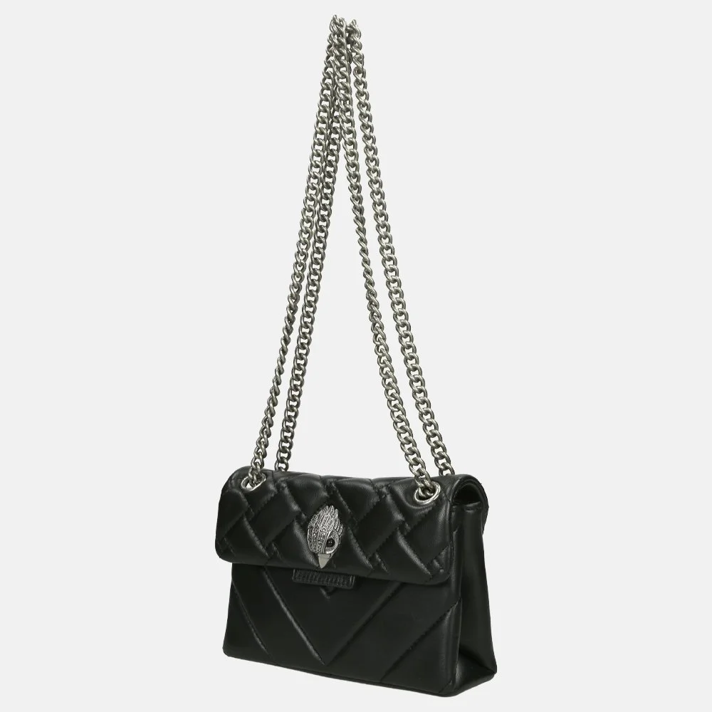 Kurt Geiger Kensington crossbody tas small black bij Duifhuizen