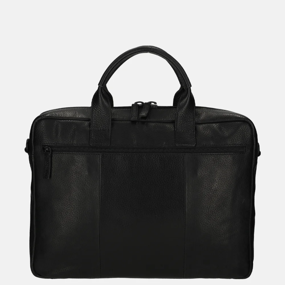 Pylos 59 Sarda laptoptas 15 inch black bij Duifhuizen