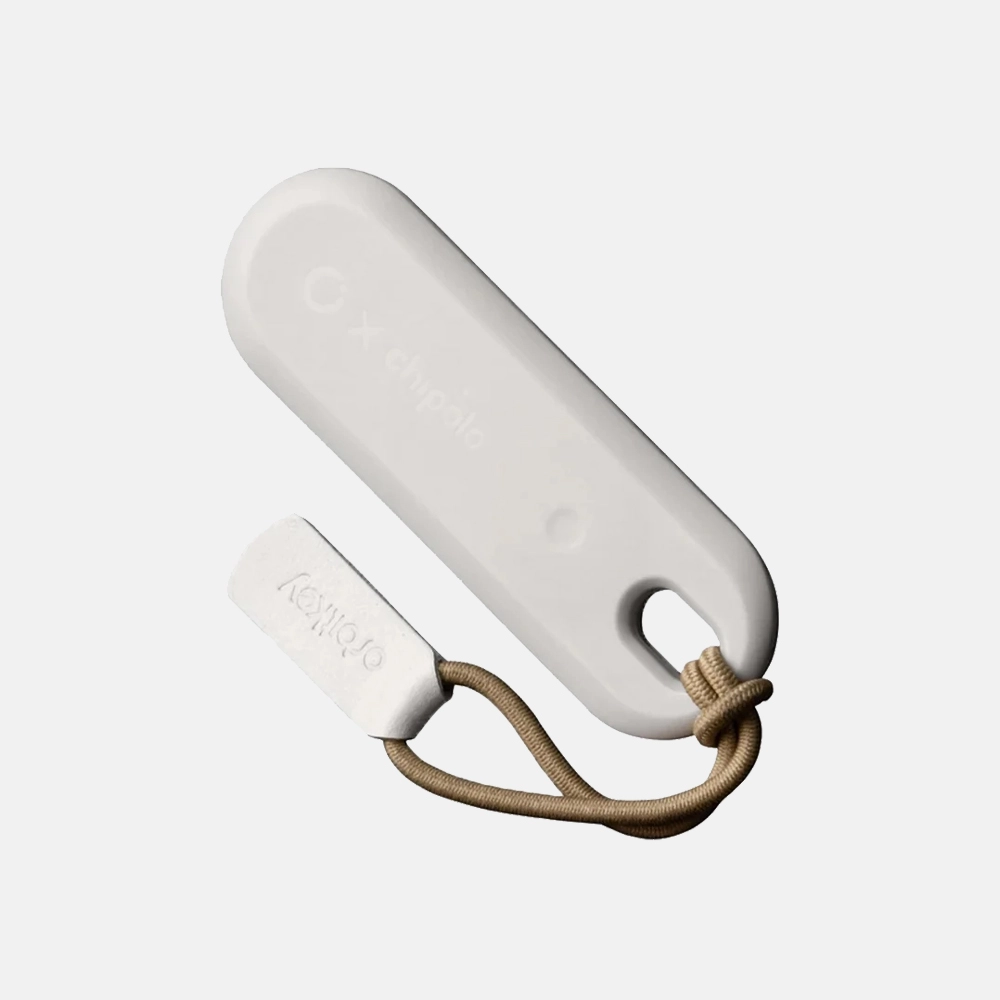 Orbitkey x Chipolo bluetooth tracker grey