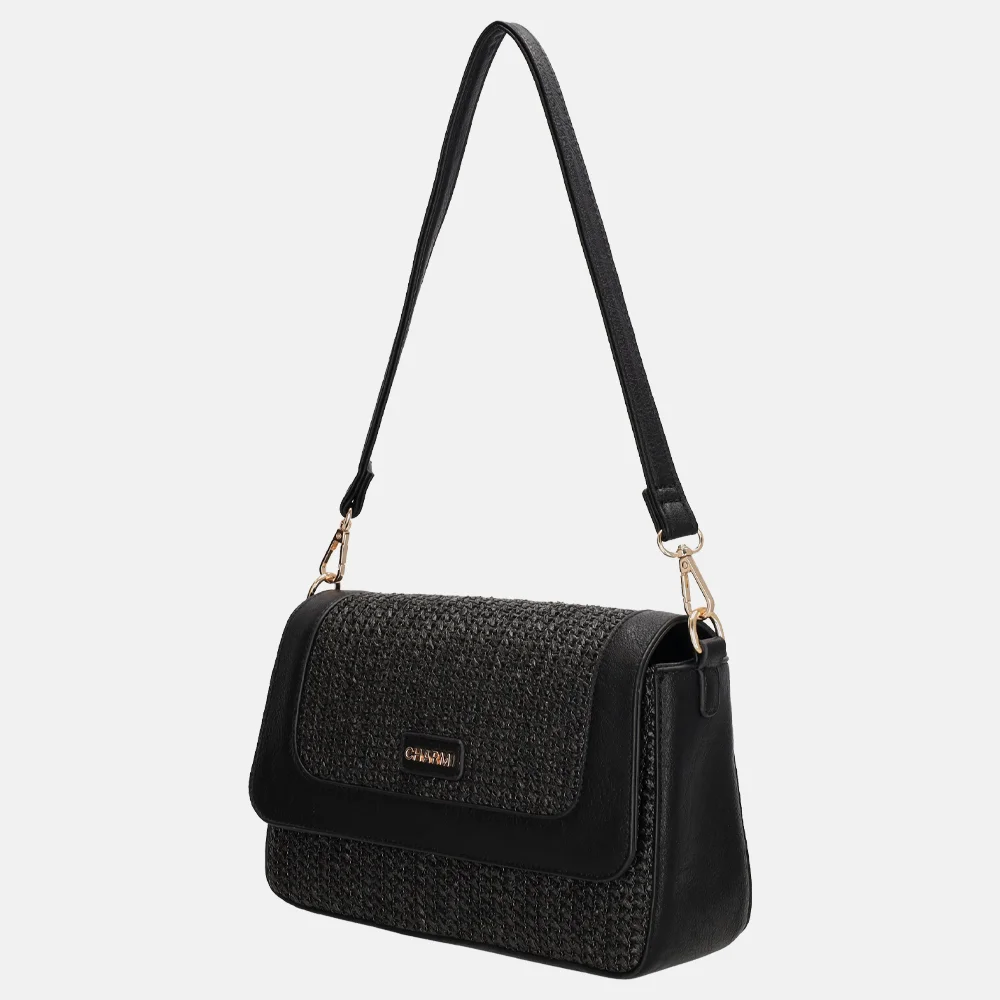 Charm London Hillingdon crossbody tas zwart bij Duifhuizen