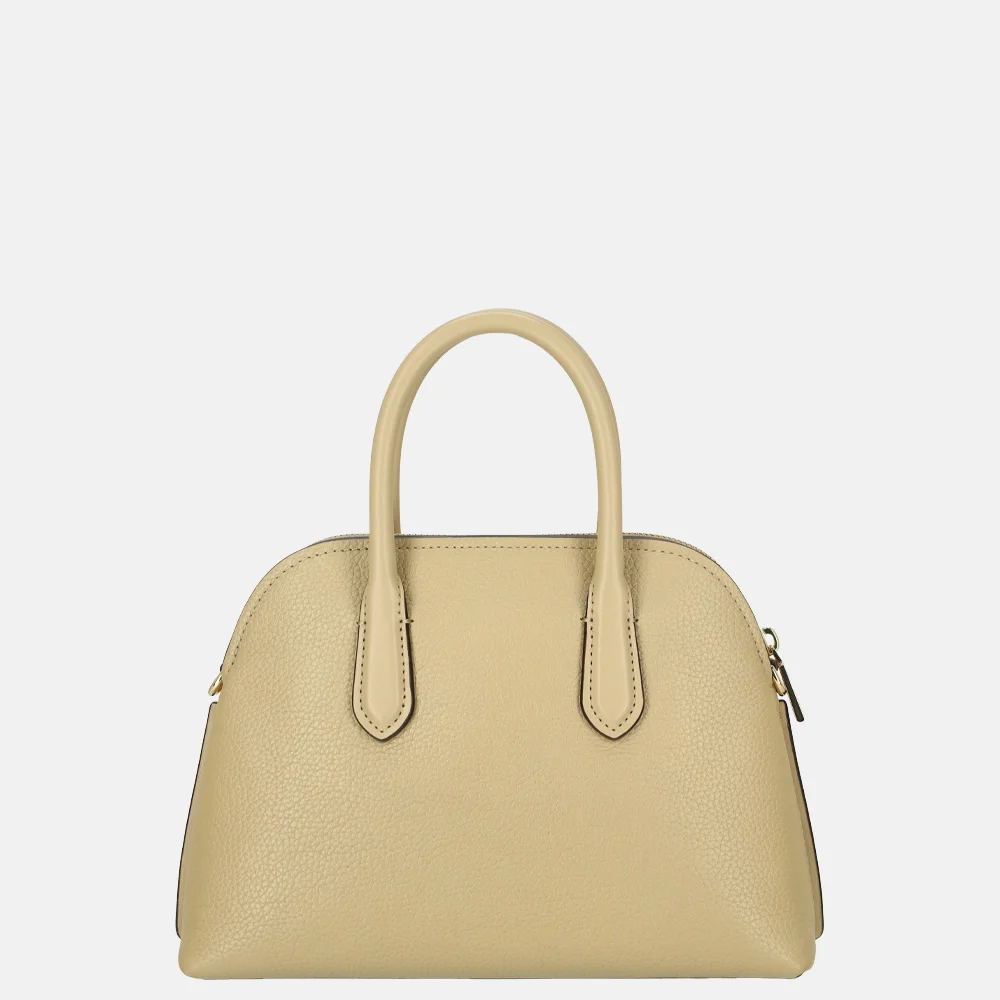 Michael Kors Freddie dome satchel handtas M khaki bij Duifhuizen