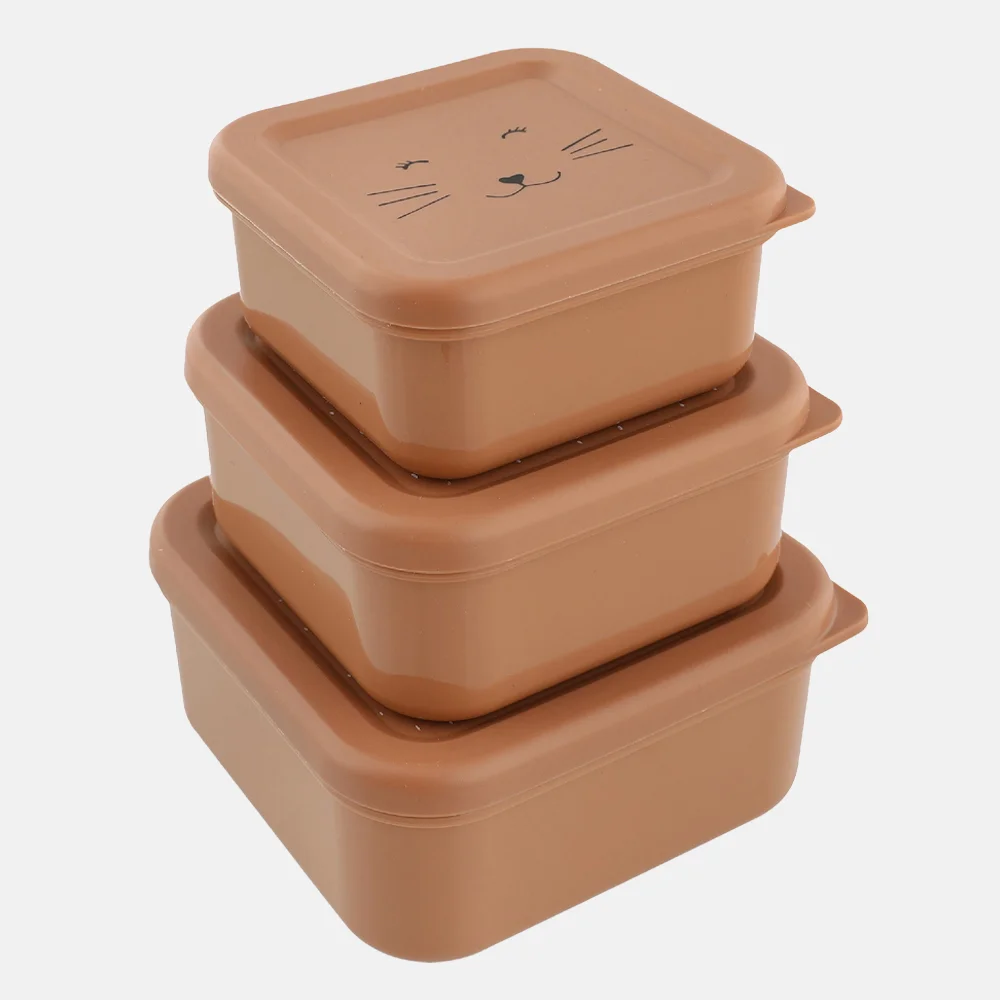 Trixie 3-delig lunchbox Mrs Cat bij Duifhuizen