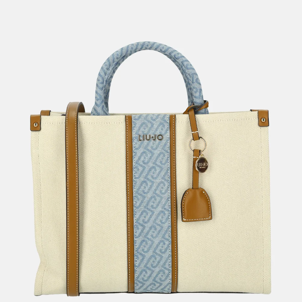 Liu Jo  Ridhi tote shopper M neutro/denim