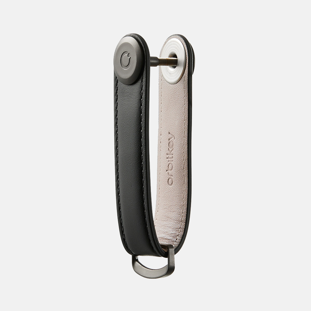 Orbitkey Key Organizer 2.0 Leather black/black bij Duifhuizen
