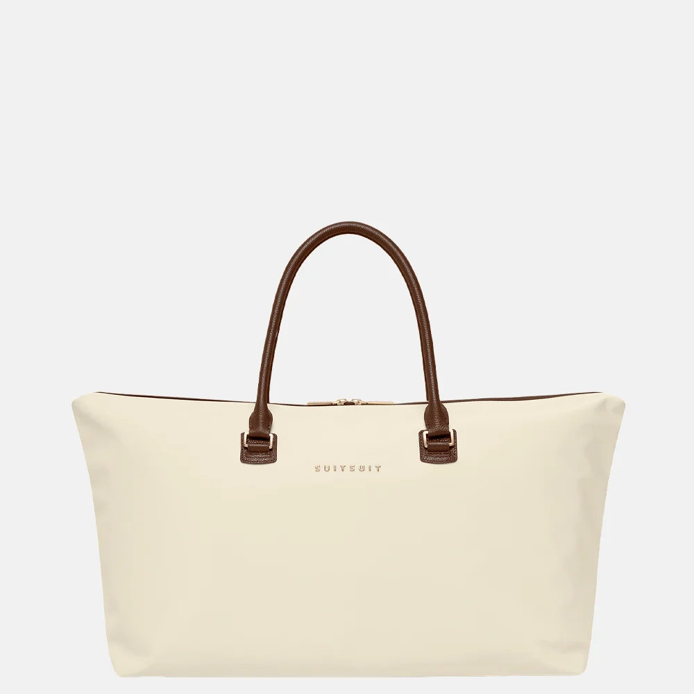 SUITSUIT Serenity Travel Tote weekendtas wisper white bij Duifhuizen