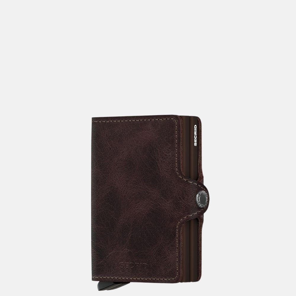 Secrid Twinwallet pasjeshouder vintage chocolate bij Duifhuizen