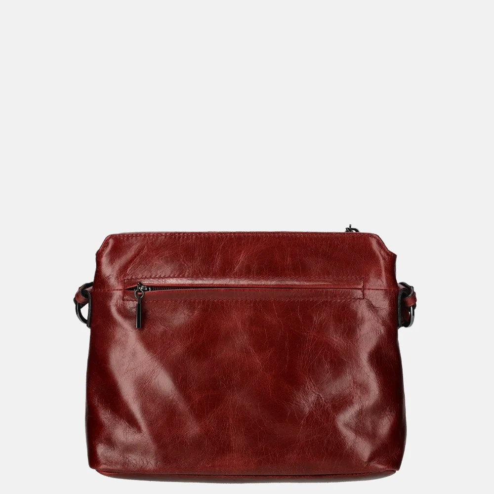 Claudio Ferrici Pelle Vecchia crossbody tas bordo bij Duifhuizen