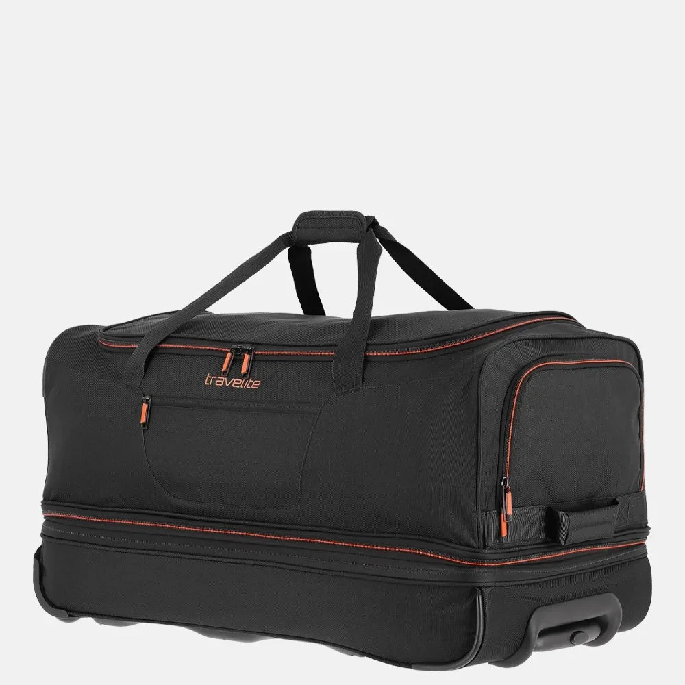 Travelite Basics reistas 70 cm black/orange bij Duifhuizen