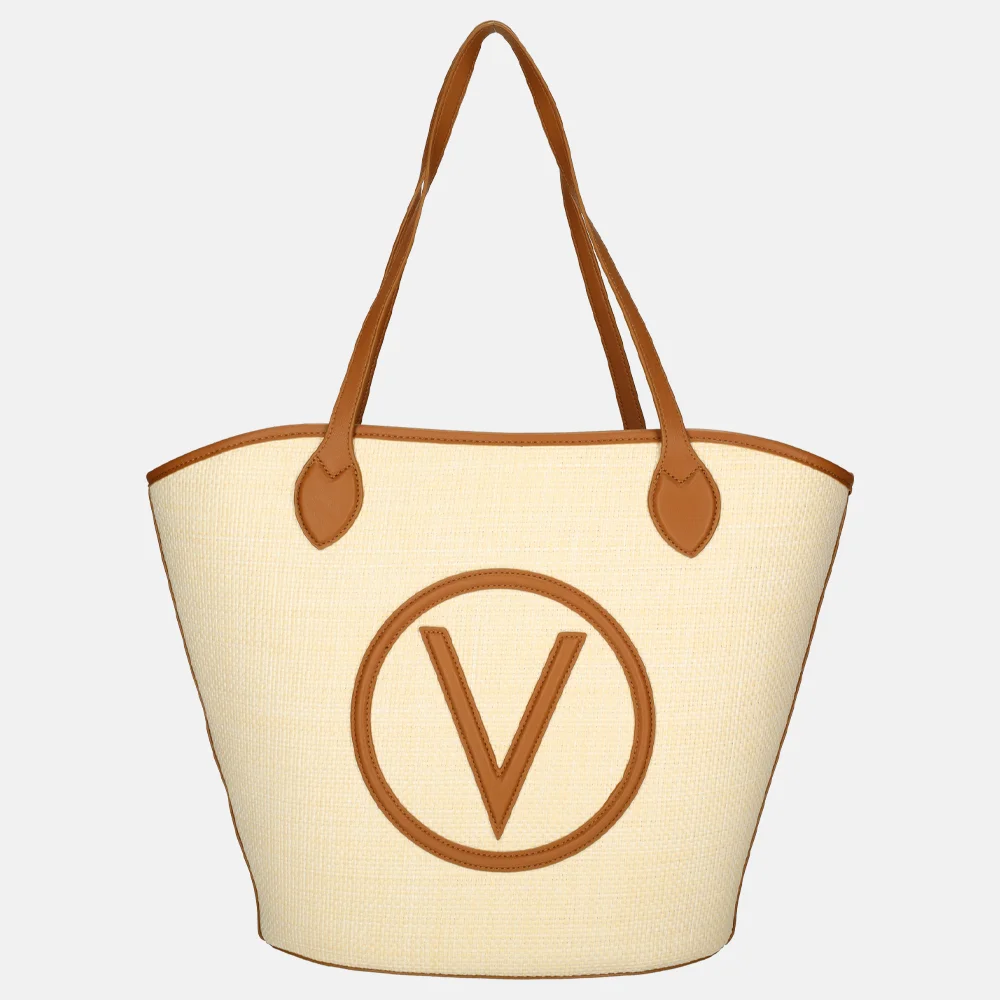 Valentino Bags Covent shopper naturale/cuoi bij Duifhuizen