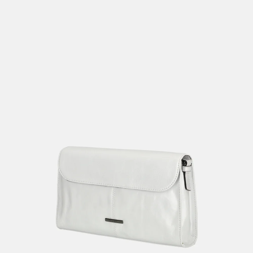 Claudio Ferrici crossbody tas white bij Duifhuizen