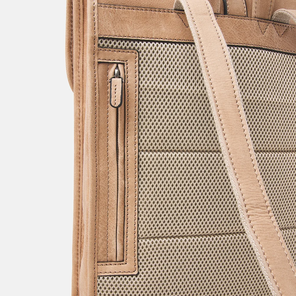 Castelijn & Beerens Carisma rugzak 15.6 inch beige bij Duifhuizen