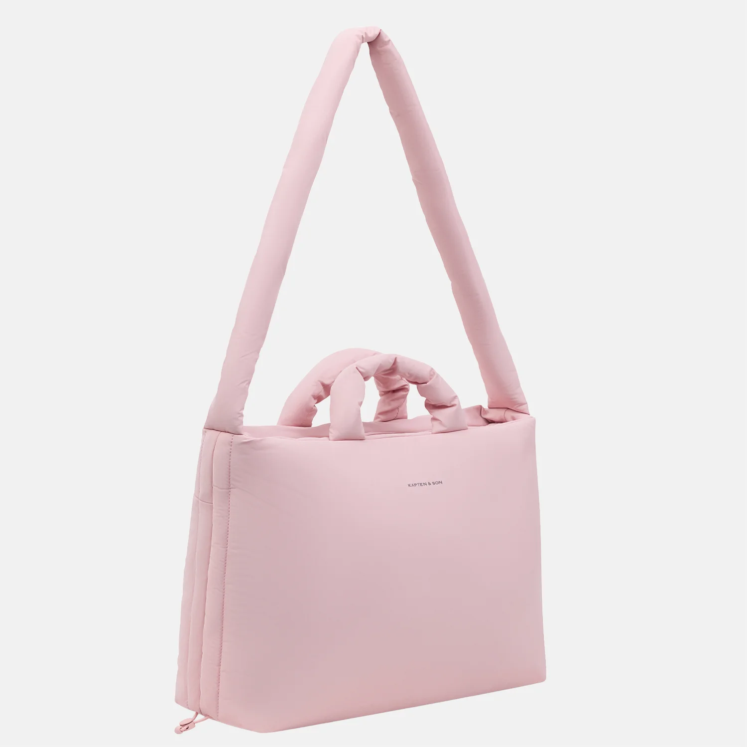 Kapten & Son Skara Cloud Pro shopper 16 inch peach pink bij Duifhuizen